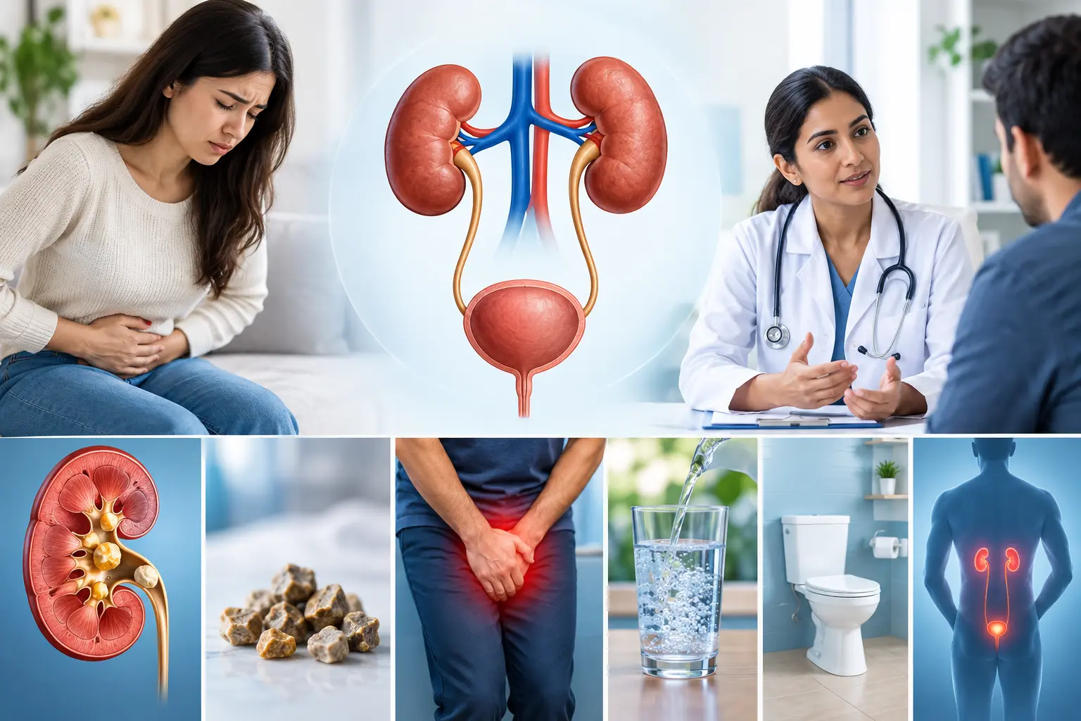 Specialist consulting a patient at a leading urology care centre in Malad